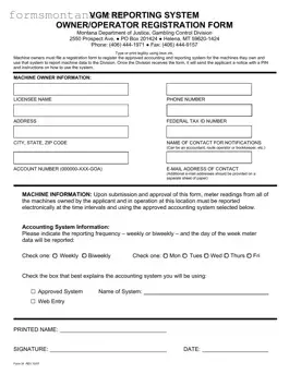 Fill a Valid Montana 34 Form